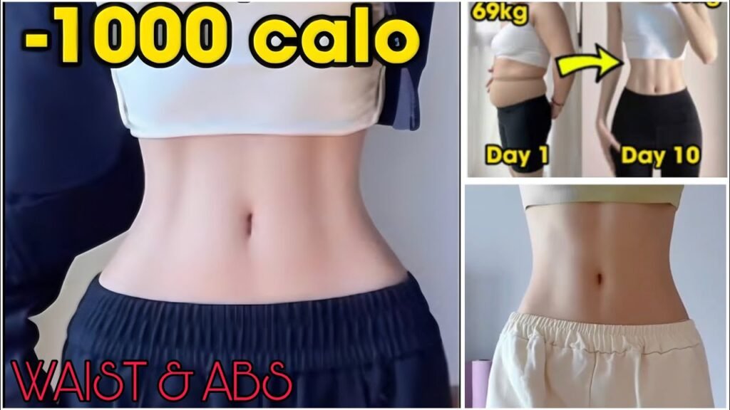 How to reduce waist, ABS in 10 days | STANDING EXERCISE FOR ABS, FULL BODY, LOSE WEIGHT, BURN FAT