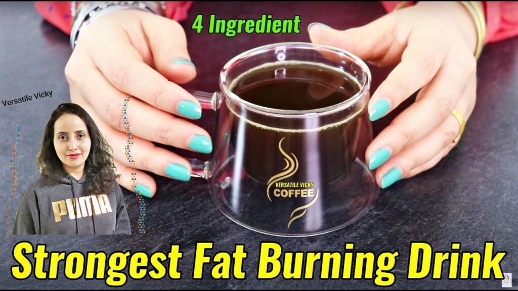 Strongest Belly Fat Burner Drink | Weight Loss Drink | 4 Ingredient Coffee Fat Burner Drink