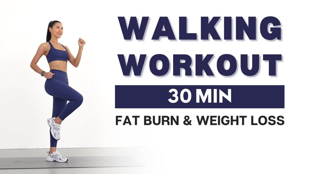 30 MIN WALKING CARDIO WORKOUT FOR WEIGHT LOSS – No Jumping, No Squats, No Lunges